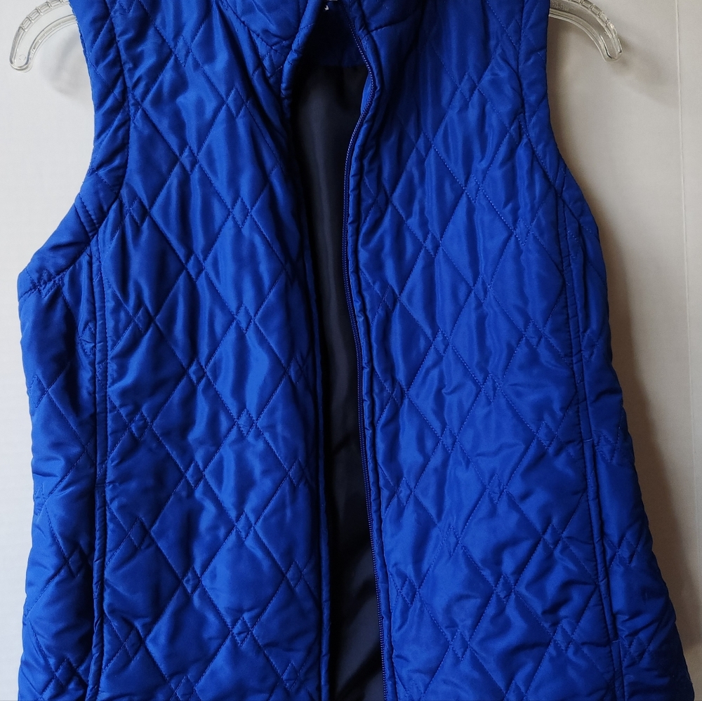 Croft & Barrow Royal Blue Vest